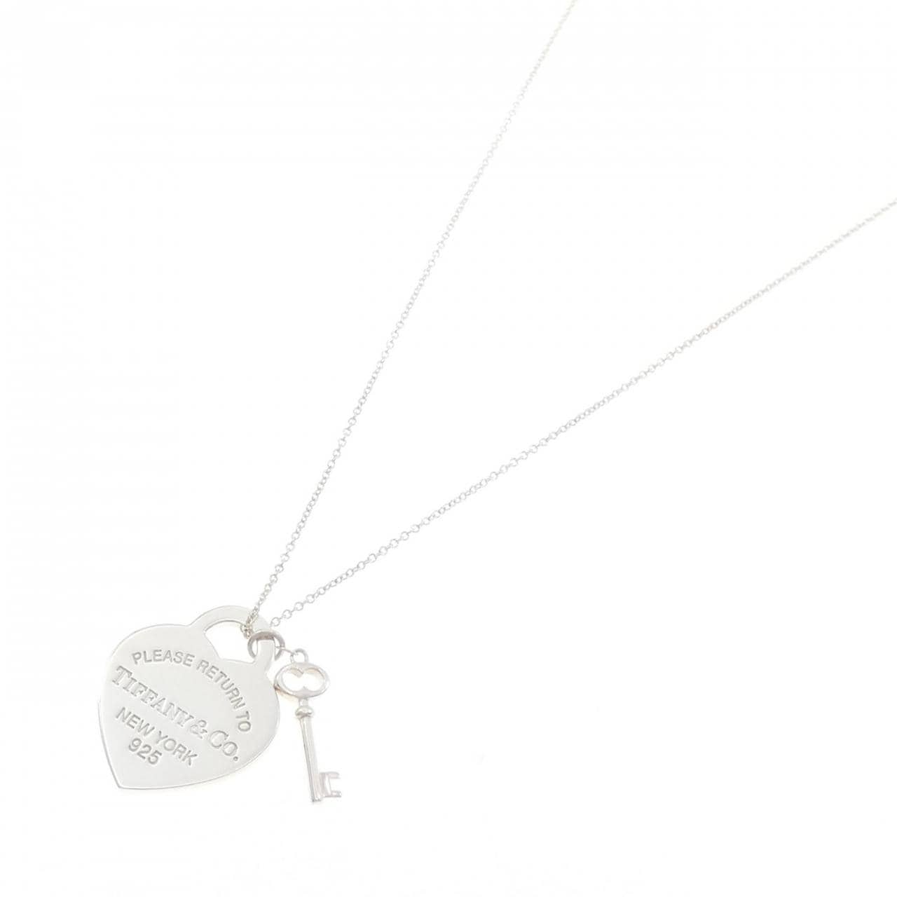 ティファニー リターントゥティファニー ハートタグ キー ミディアム ネックレス