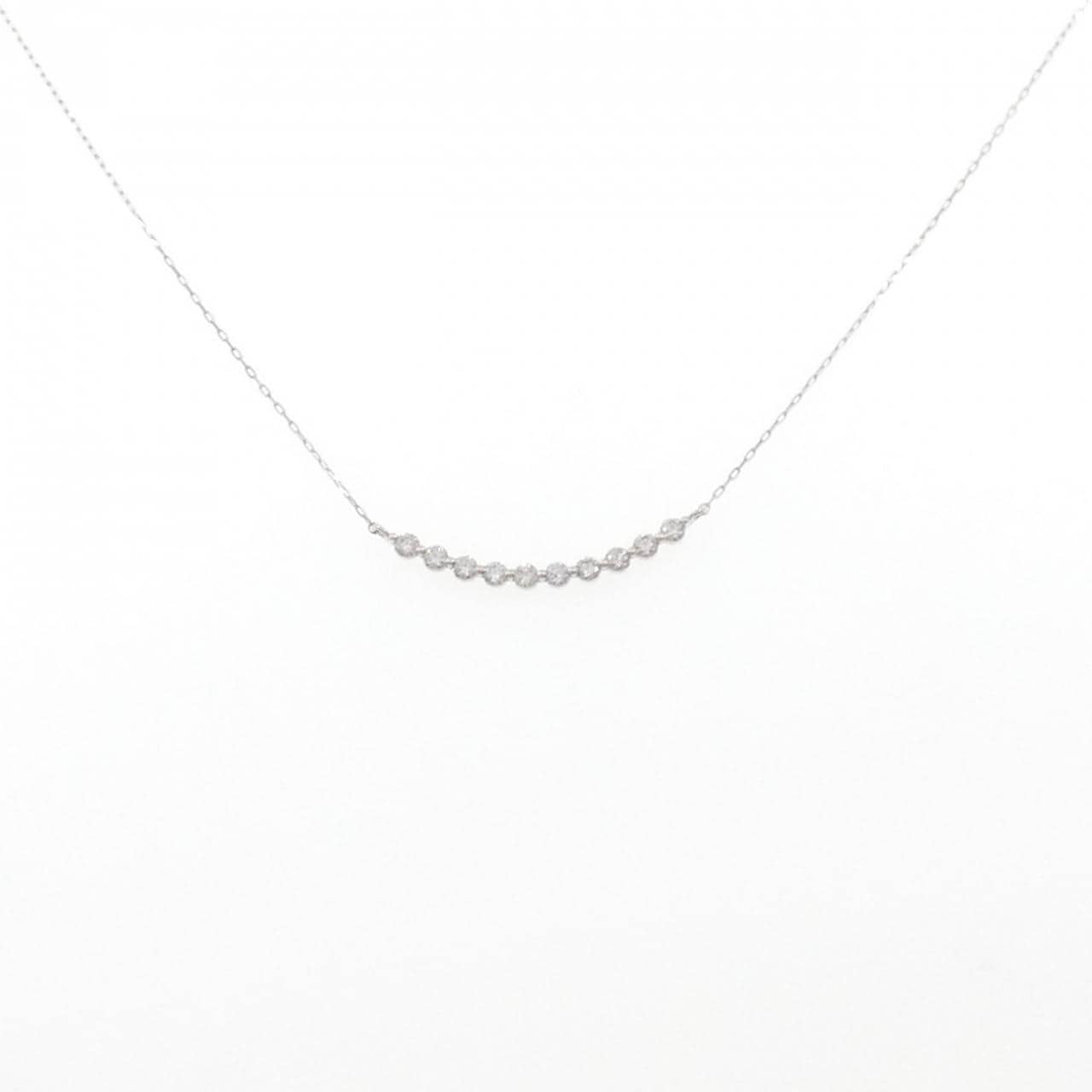 PT950/PT900 ダイヤモンド ネックレス 0.30CT