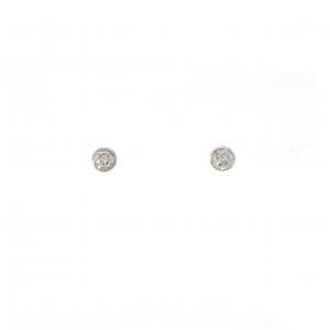 PT900 ダイヤモンド ピアス 0.20CT