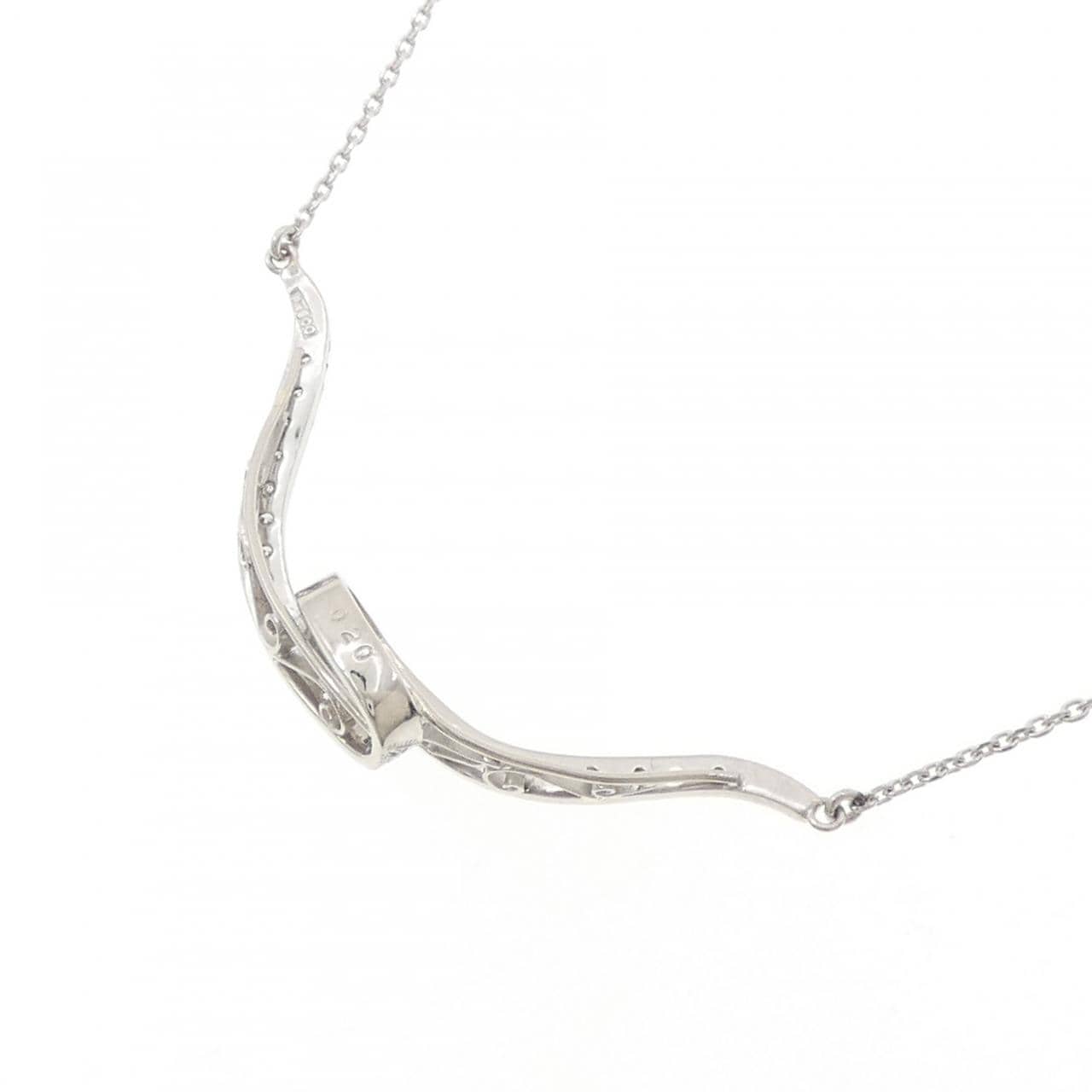 PT900/PT850 ダイヤモンド ネックレス 0.20CT