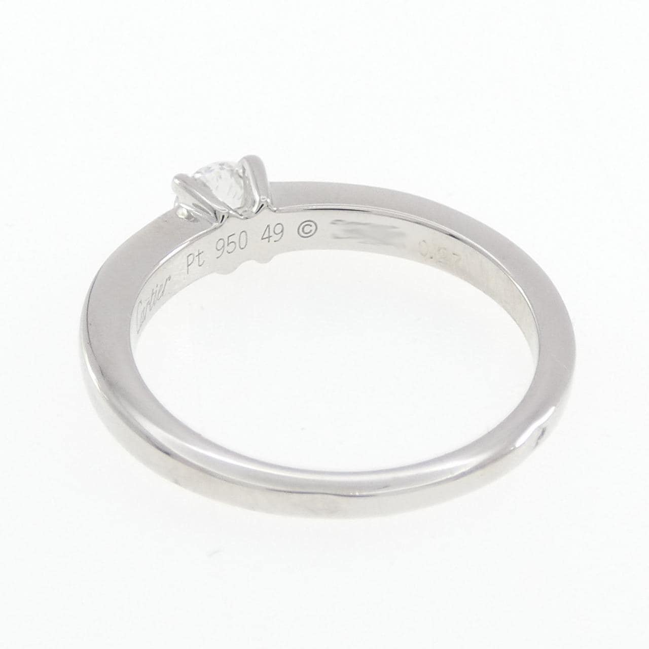 カルティエ デクララシオン ダムール リング 0.27CT D VS1 3EXT
