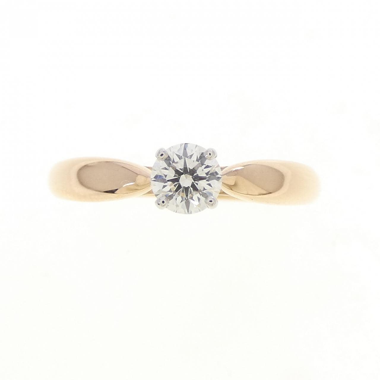 ティファニー ハーモニー リング 0.28CT H VS1 3EXT