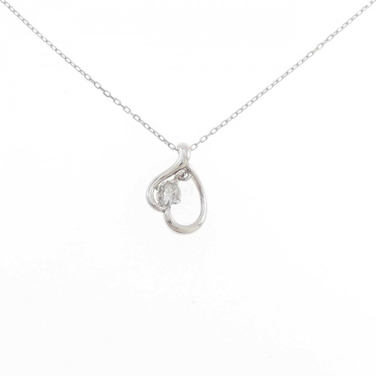 PT900/PT850 ダイヤモンド ネックレス 0.10CT