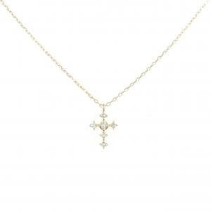 アーカー シェリークロス ネックレス 0.02CT