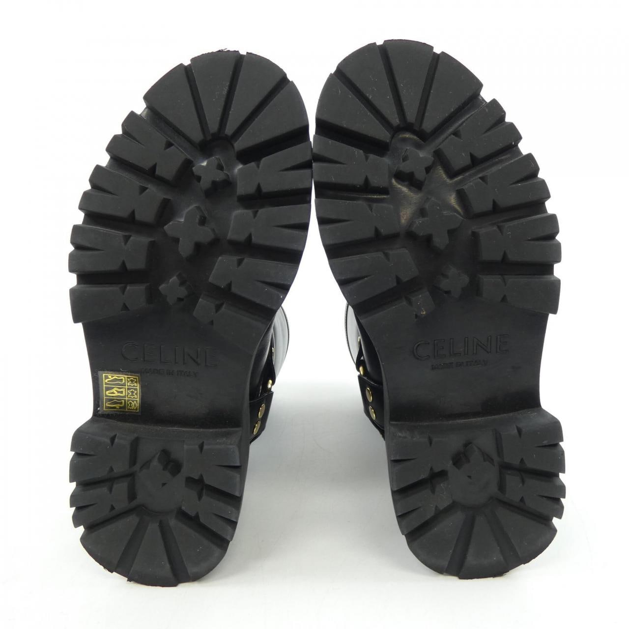 セリーヌ CELINE バイカーミッドブーツ トリオンフ TRIOMPH 354903882C ブーツ