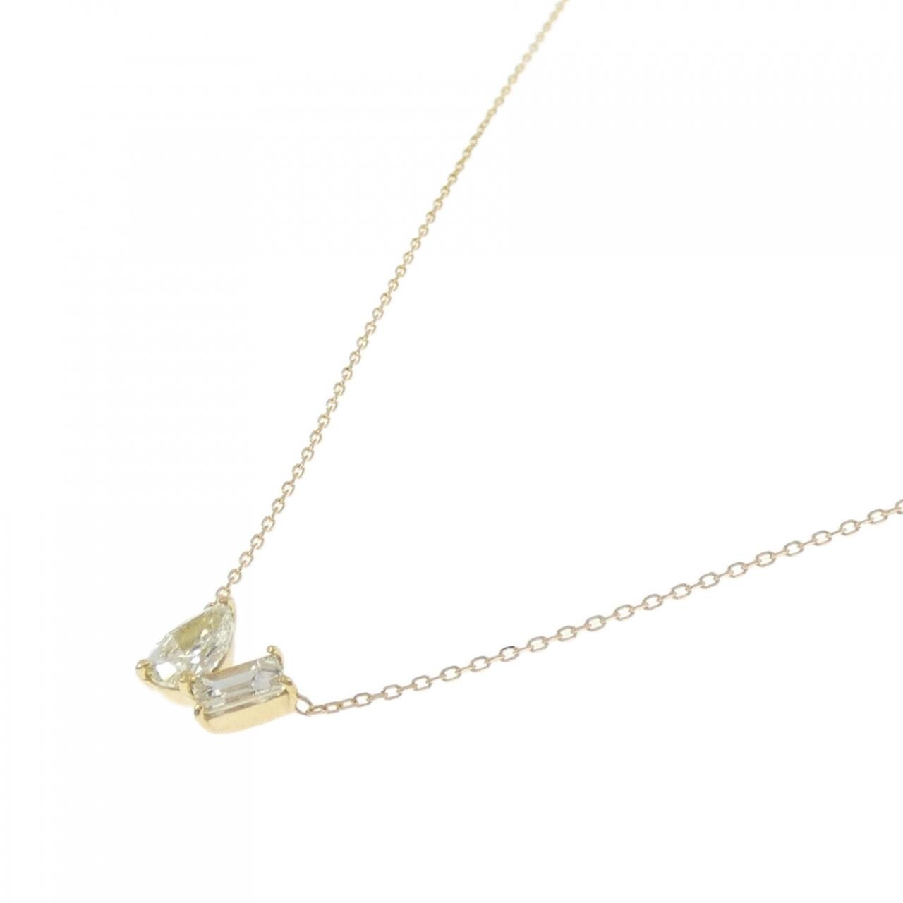 【新品】K18YG ダイヤモンド ネックレス 0.60CT