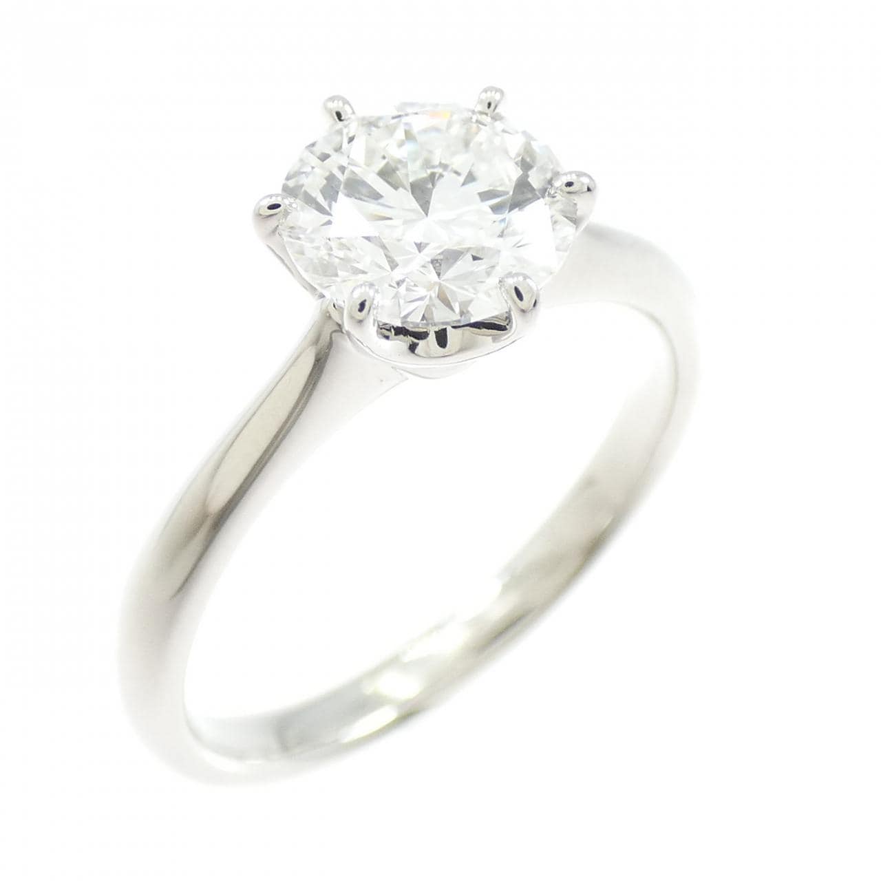 【リメイク】PT900 ダイヤモンド リング 1.073CT D IF 3EXT