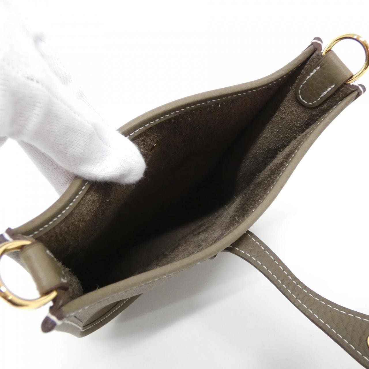 【未使用品】エルメス エヴリン アマゾン ショート ストラップ 16cm 085945CC ショルダーバッグ