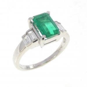 PT900 エメラルド リング 0.98CT