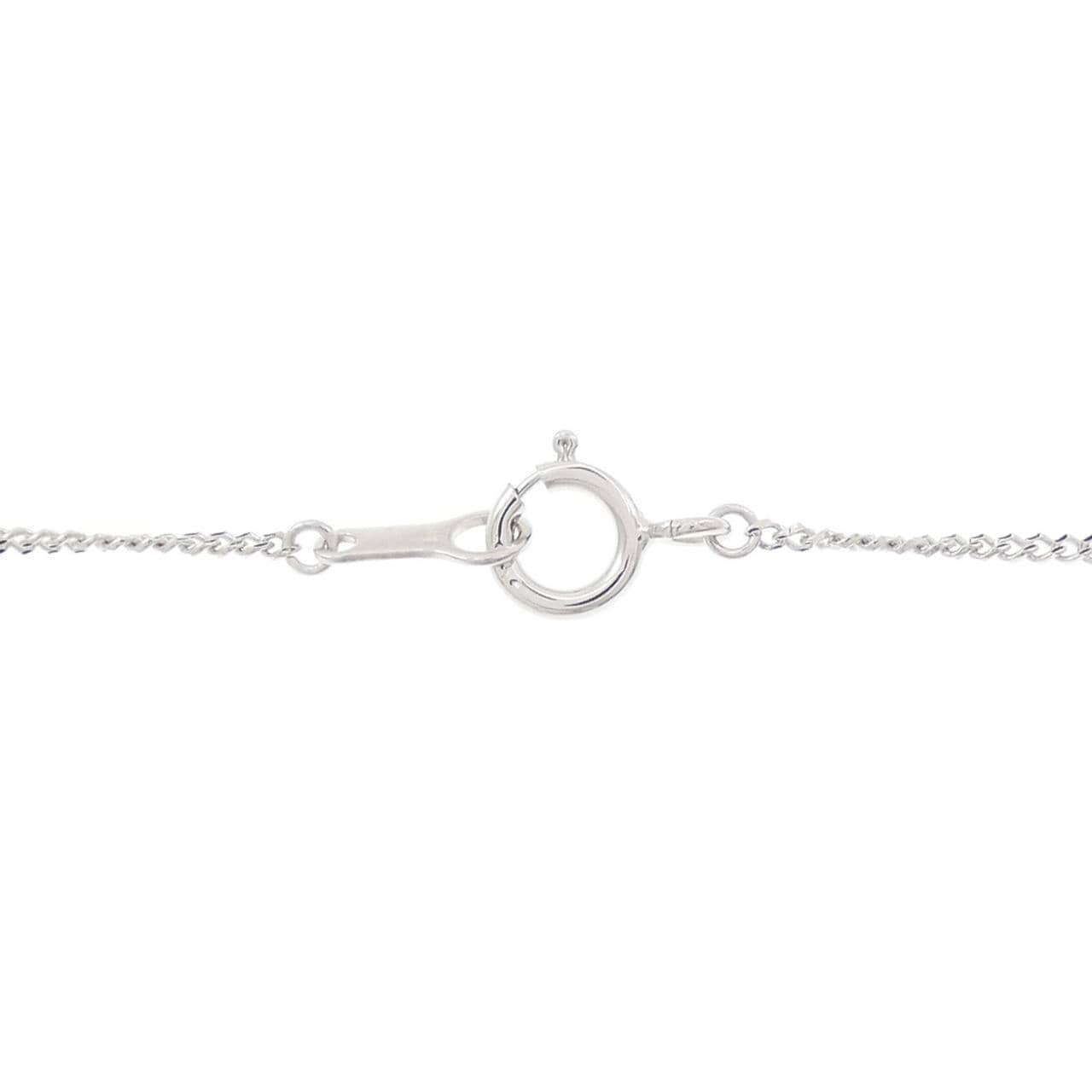 K18WG サファイヤ ネックレス 1.0CT