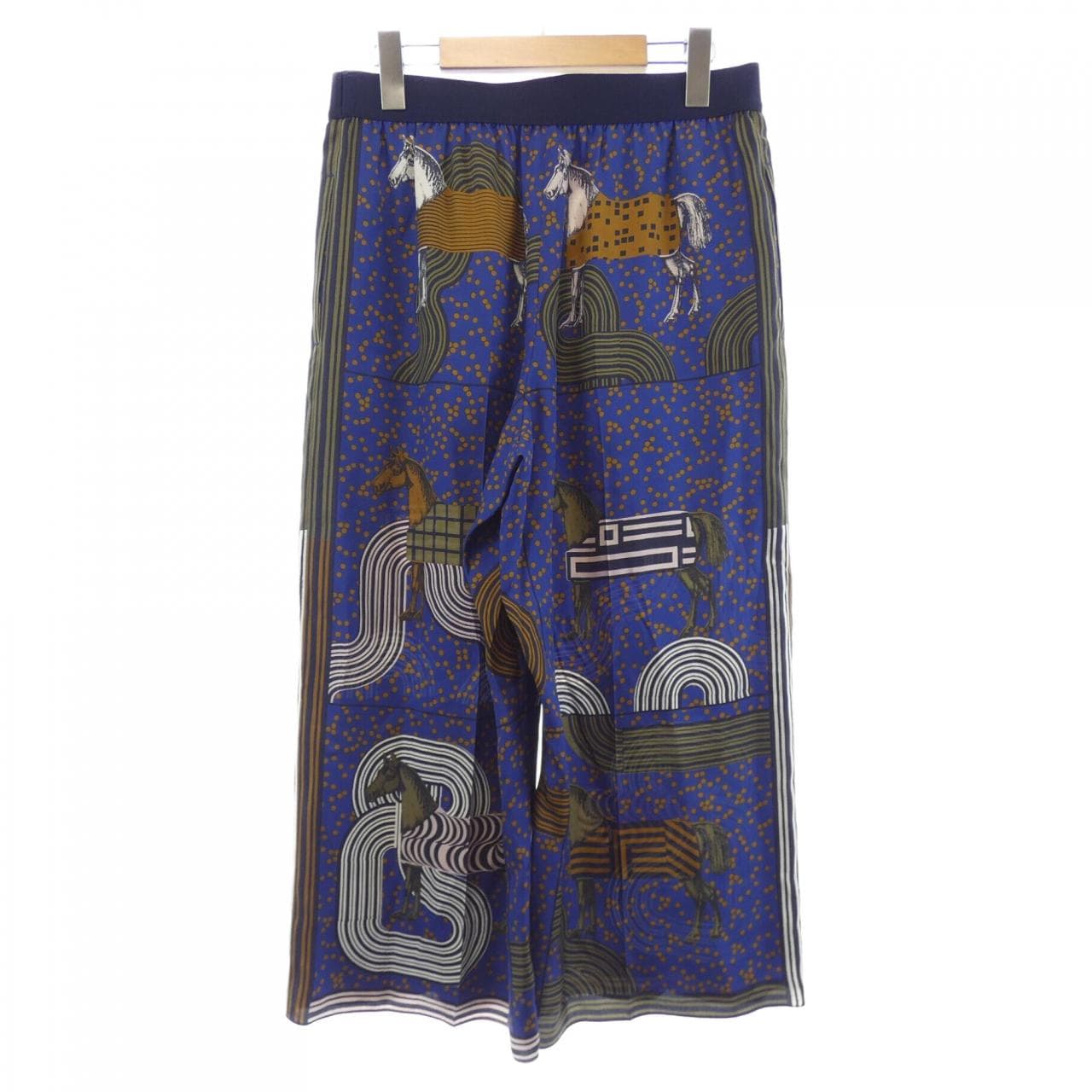 エルメス HERMES GARDE-ROBE POP 5E0438DL ツイルレーヌ パンツ