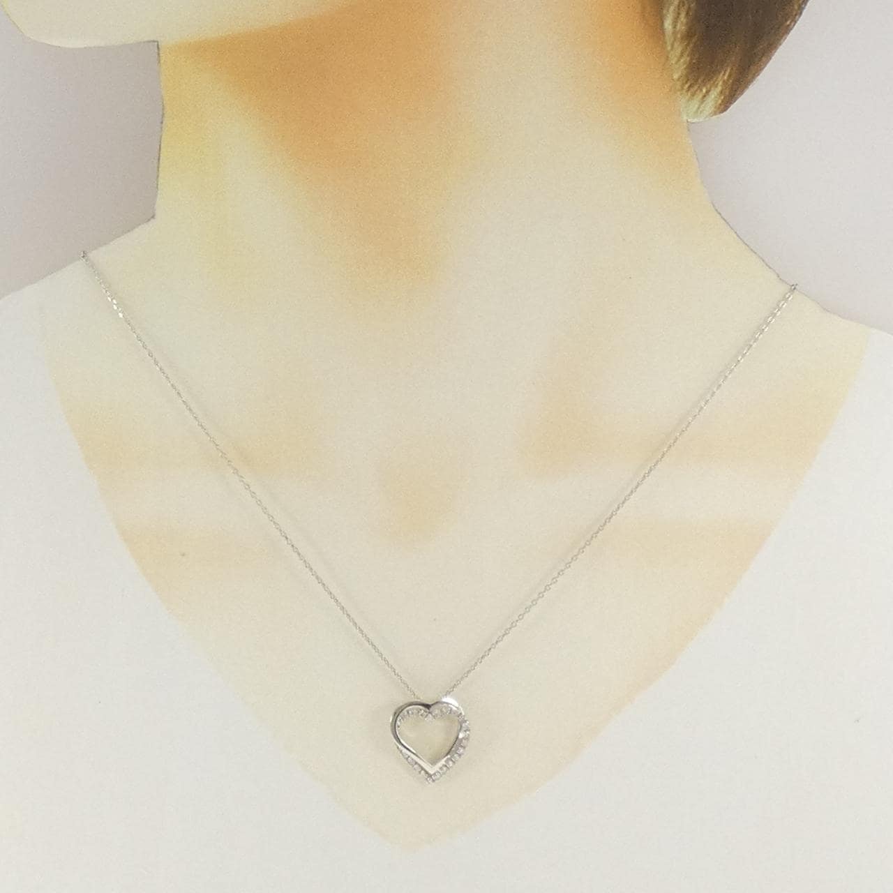 ヴァンドーム ダイヤモンド ネックレス 0.15CT