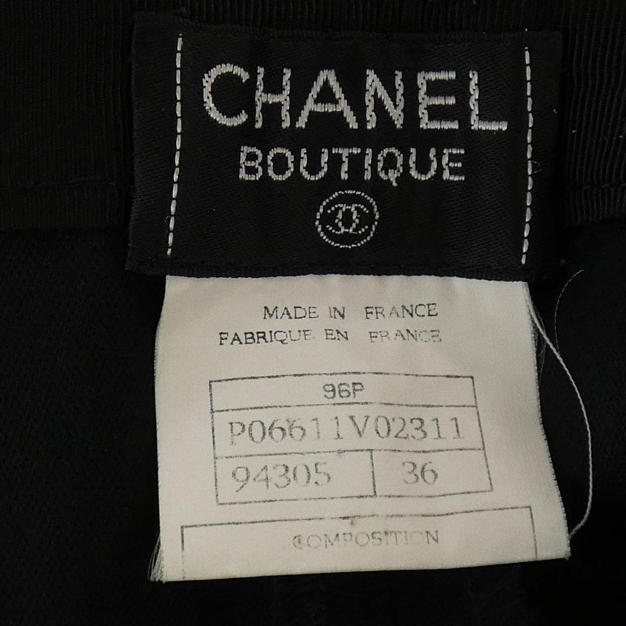 【ヴィンテージ】シャネル CHANEL P06611V02311 96P パンツ