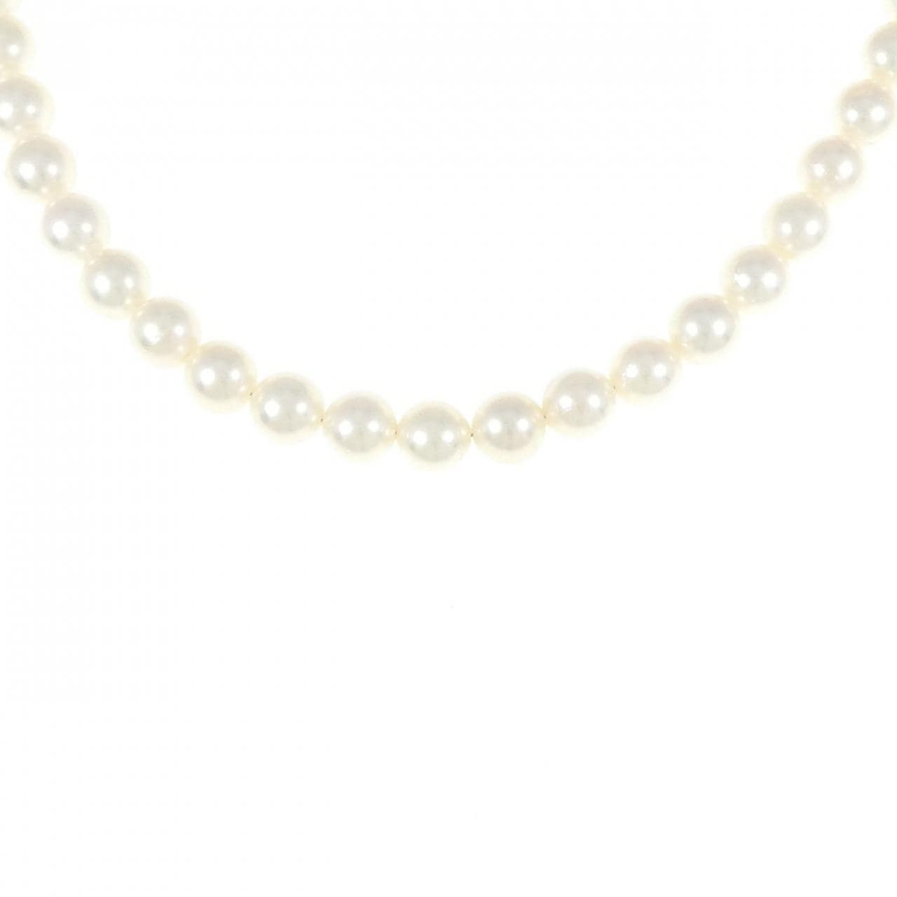 シルバークラスプ アコヤパール ネックレス 6.5-7mm