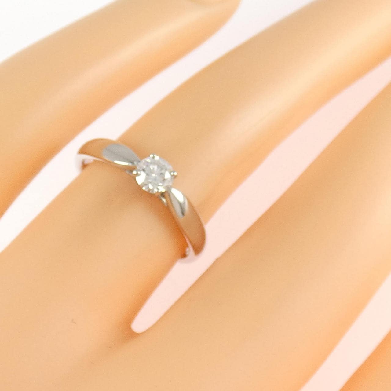 ティファニー ハーモニー リング 0.25CT D VVS1 3EXT