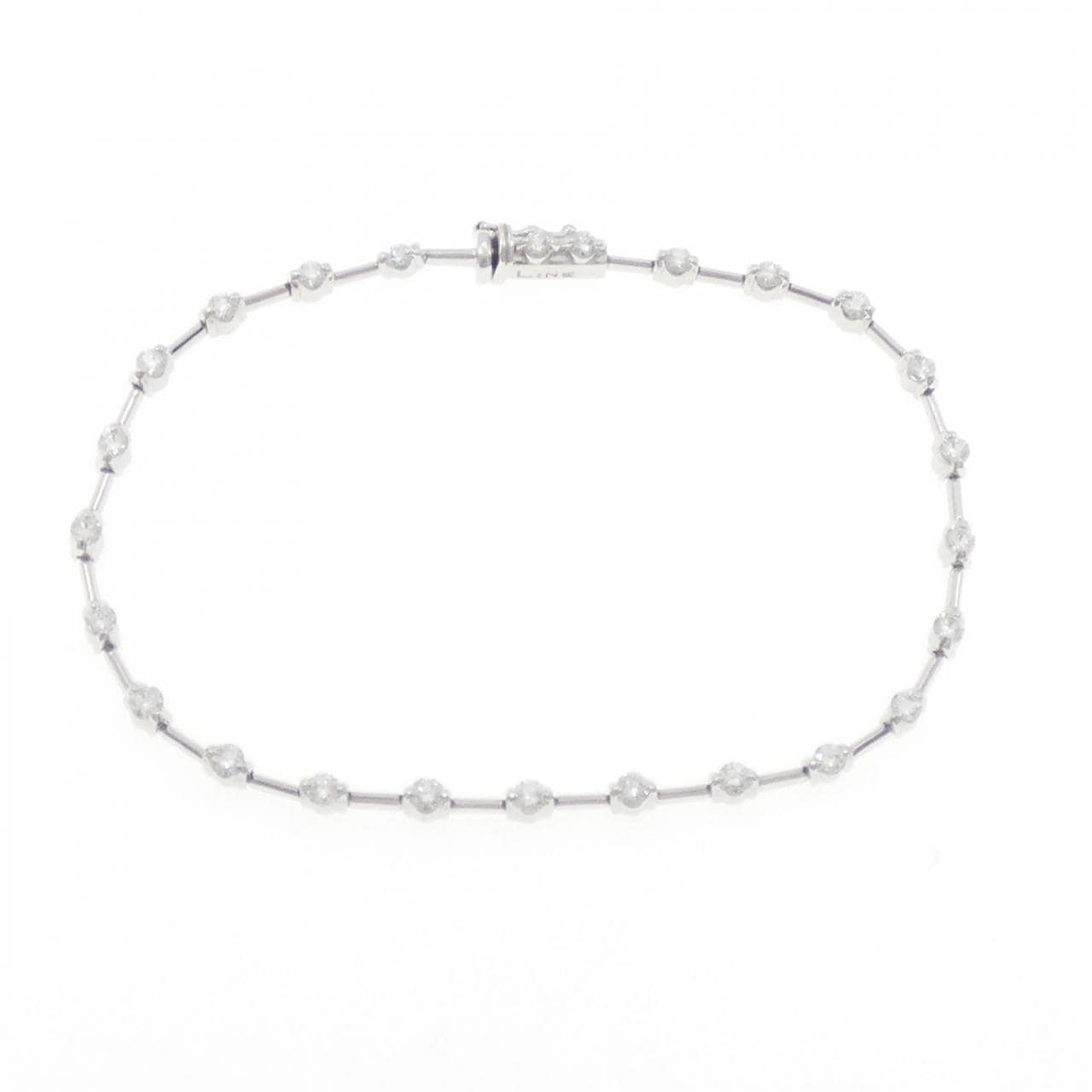 LINE ダイヤモンド ブレスレット 1.25CT