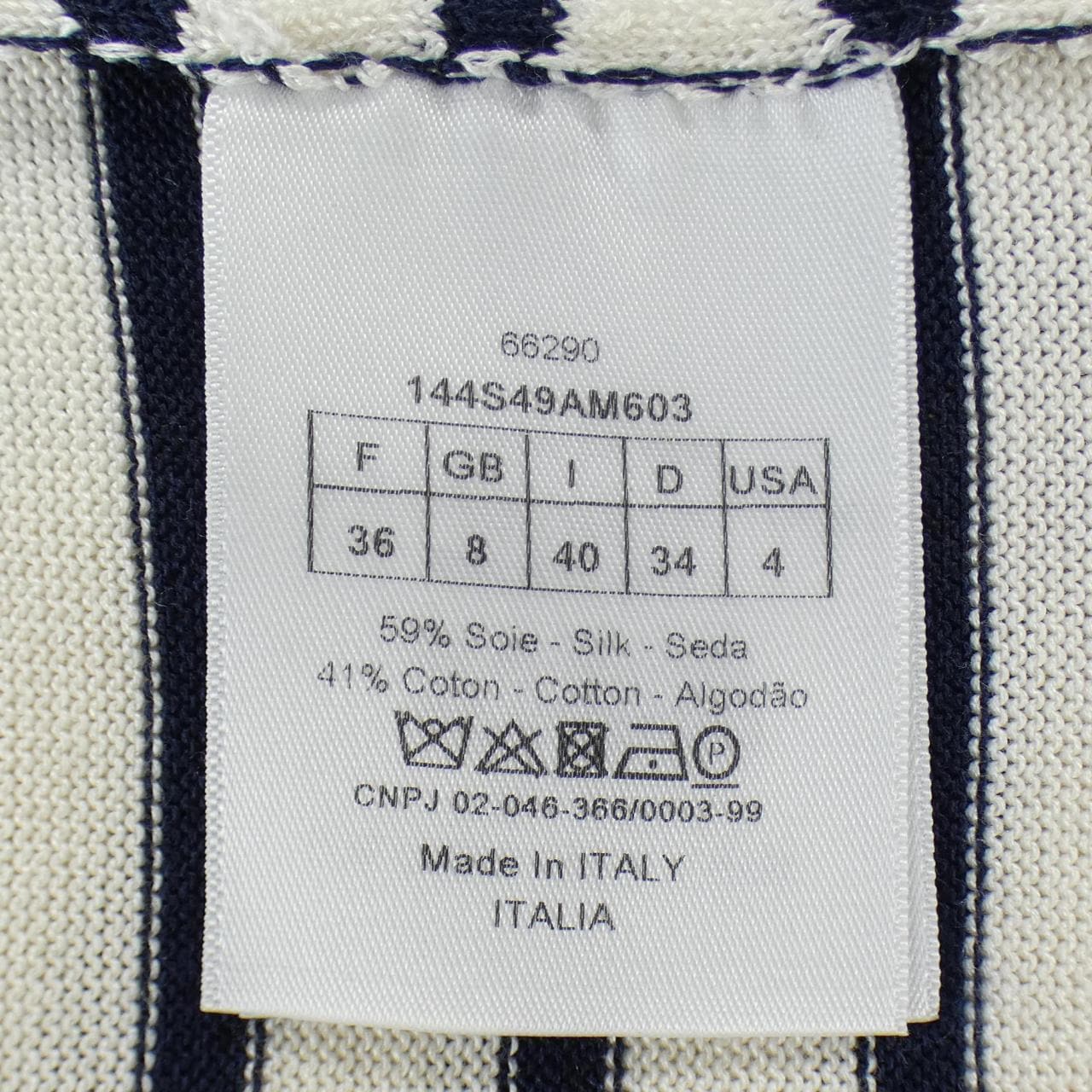 クリスチャンディオール CHRISTIAN DIOR セーラー 144S49AM603 ニット