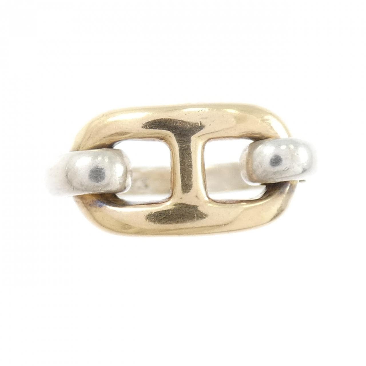 【ヴィンテージ】エルメス シェーヌダンクル リング