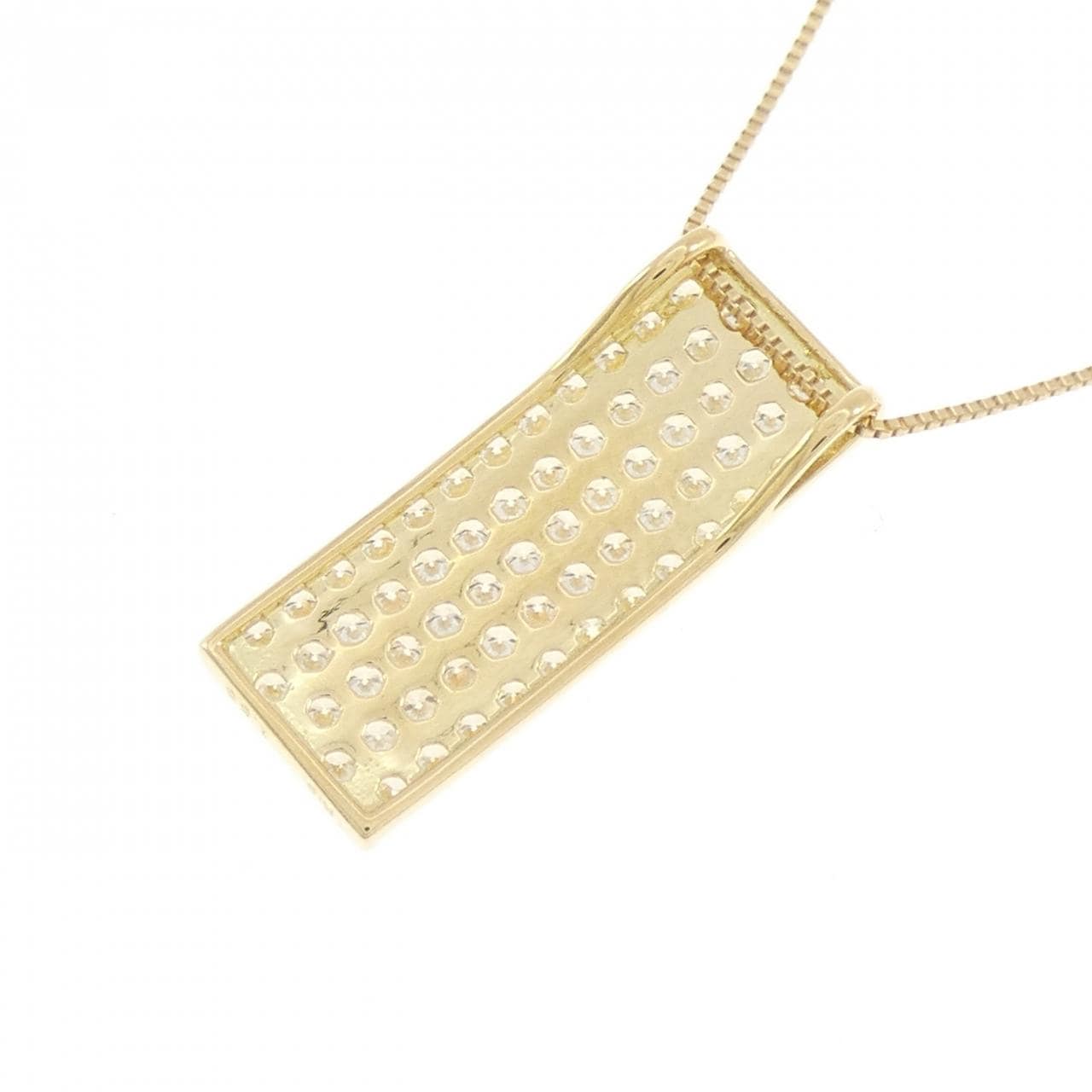 K18YG ダイヤモンド ネックレス 1.56CT