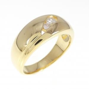 K18YG ダイヤモンド リング 0.13CT