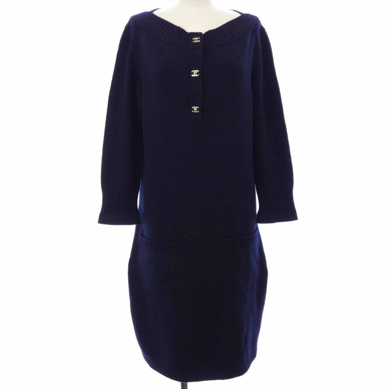 シャネル CHANEL ターンロック P44445K04654 ワンピース