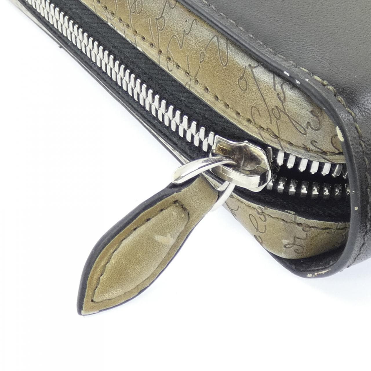 ベルルッティ Berluti イタウバワイドスクリットレザーロング WALLET