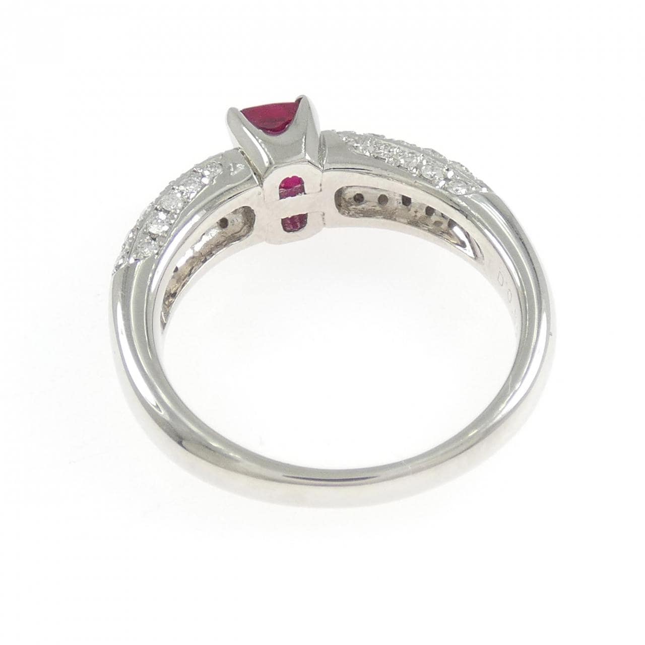 PT900 ルビー リング 1.01CT