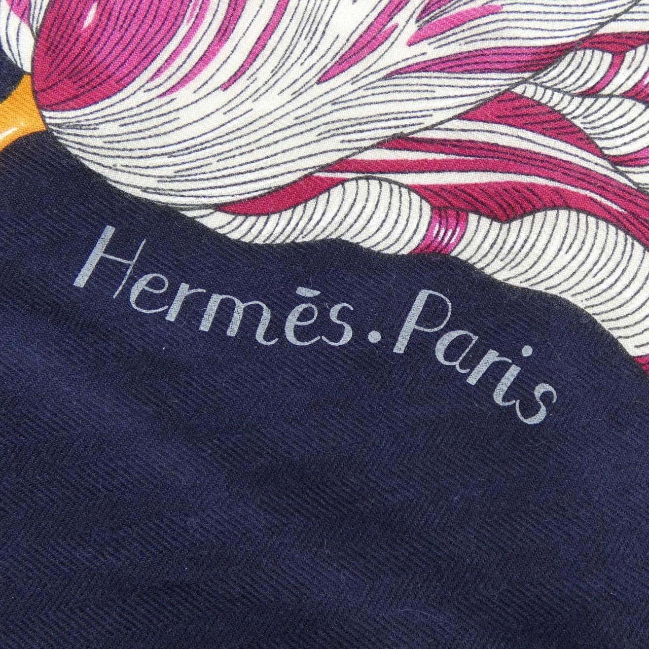 エルメス HERMES TULIPOMANIE H363964S トライアングルジェアン ショール