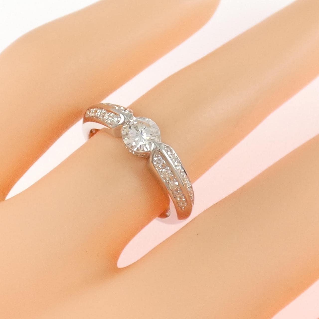 PT900 ダイヤモンド リング 0.38CT