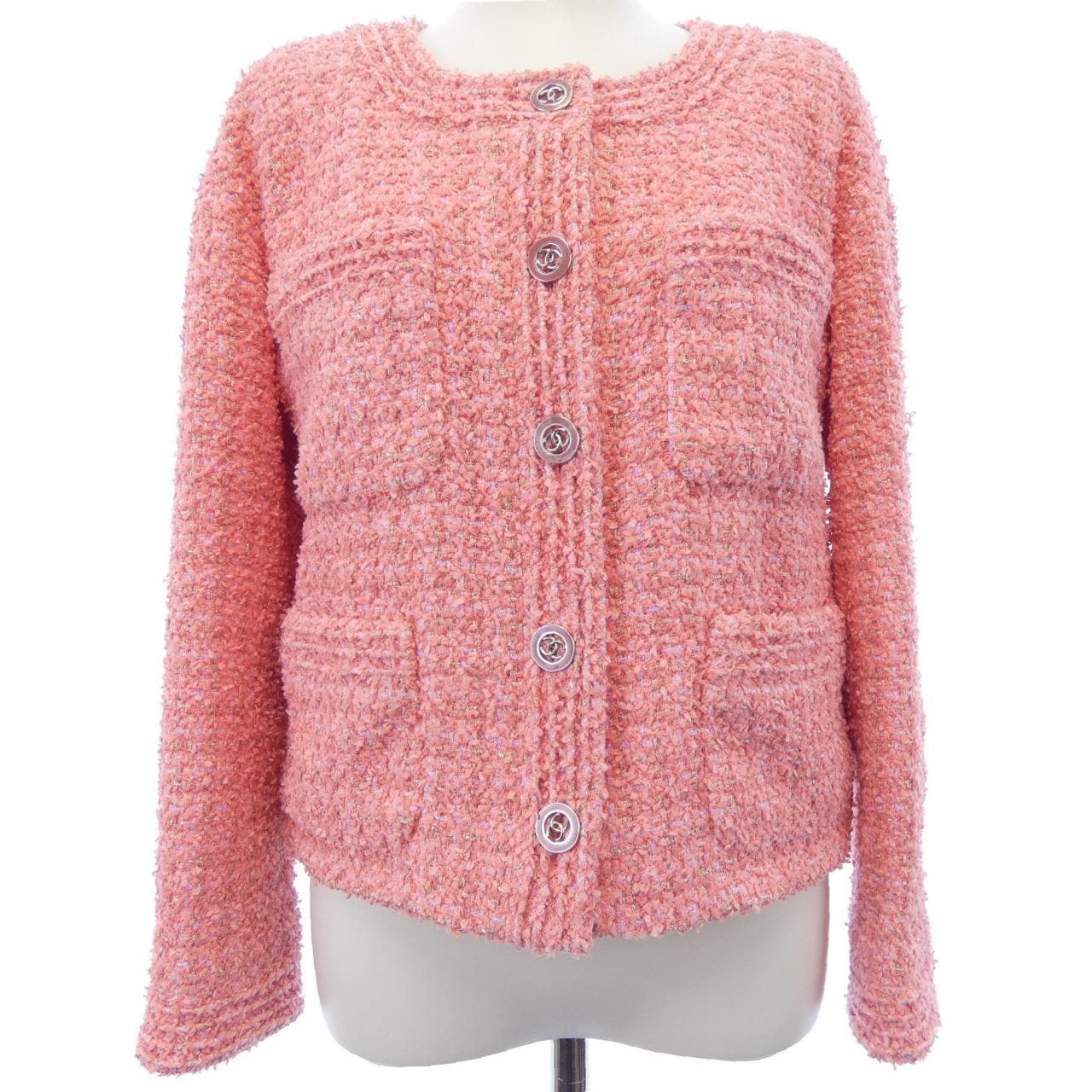 シャネル CHANEL P63284V48654 20P ノーカラージャケット