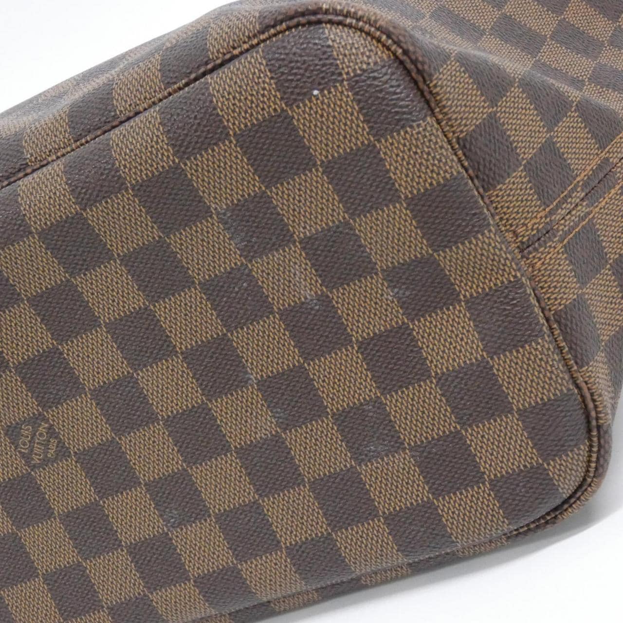 LOUIS VUITTON Damier Neverfull 中號包 N51105