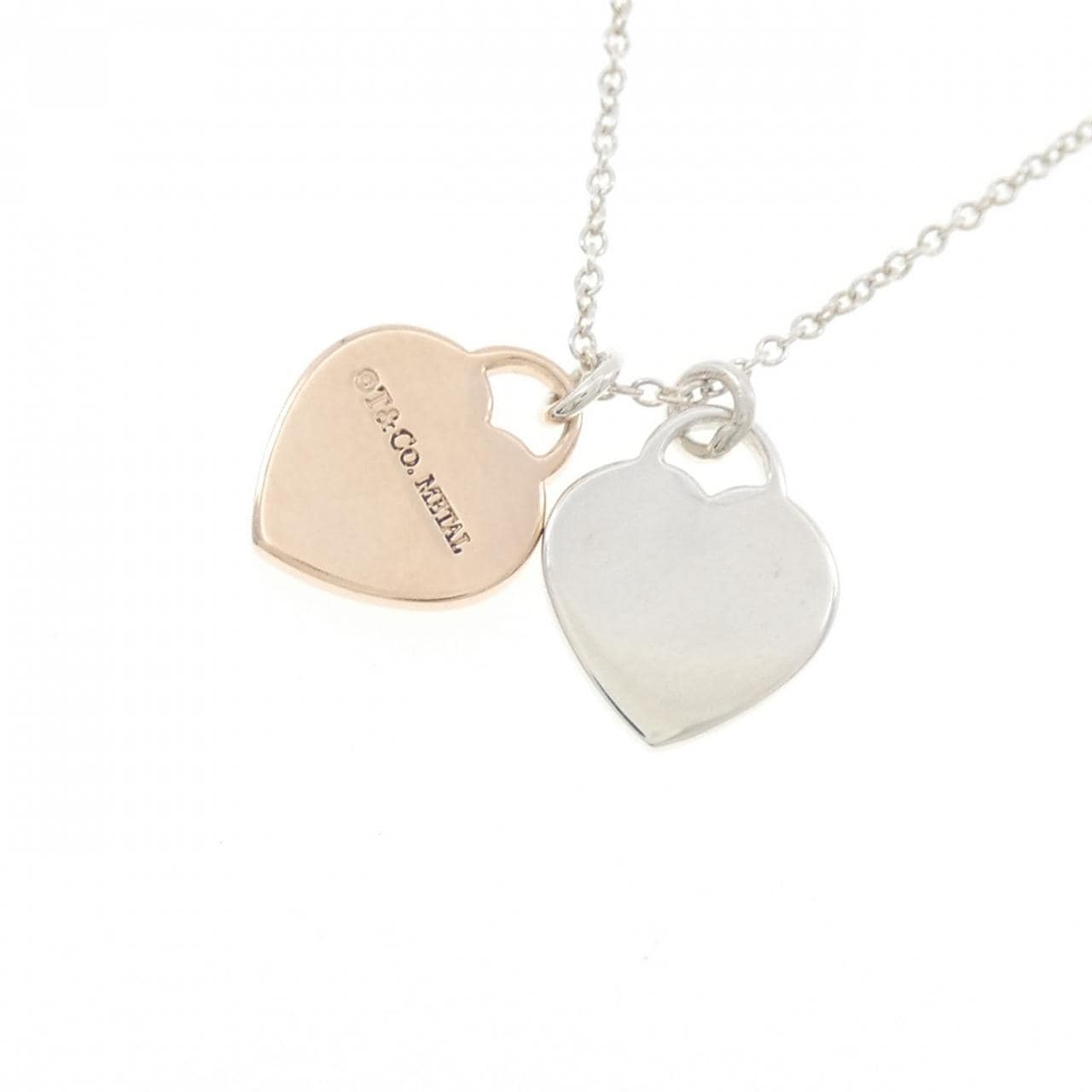 ティファニー リターントゥティファニー ダブルハート ミニ ネックレス