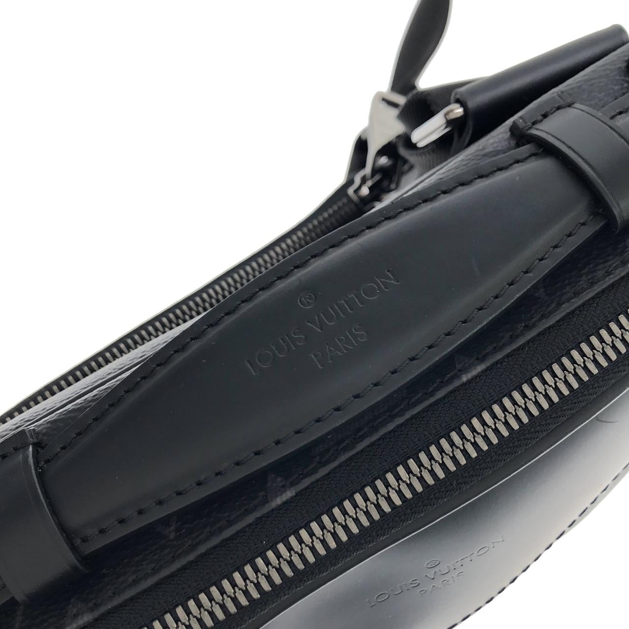 ルイヴィトン モノグラム エクリプス バムバッグ M42906 ショルダーバッグ