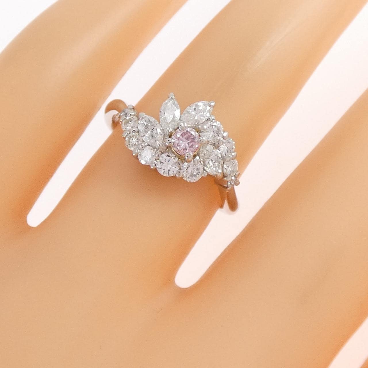 PT900/K18YG ダイヤモンド リング 0.127CT FPP SI2
