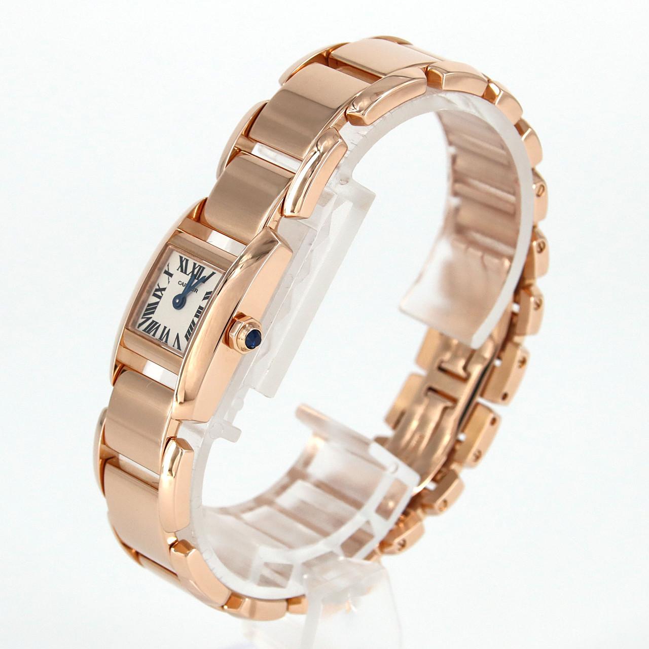 Cartier Tankissime SM PG W650018H PG/RG石英