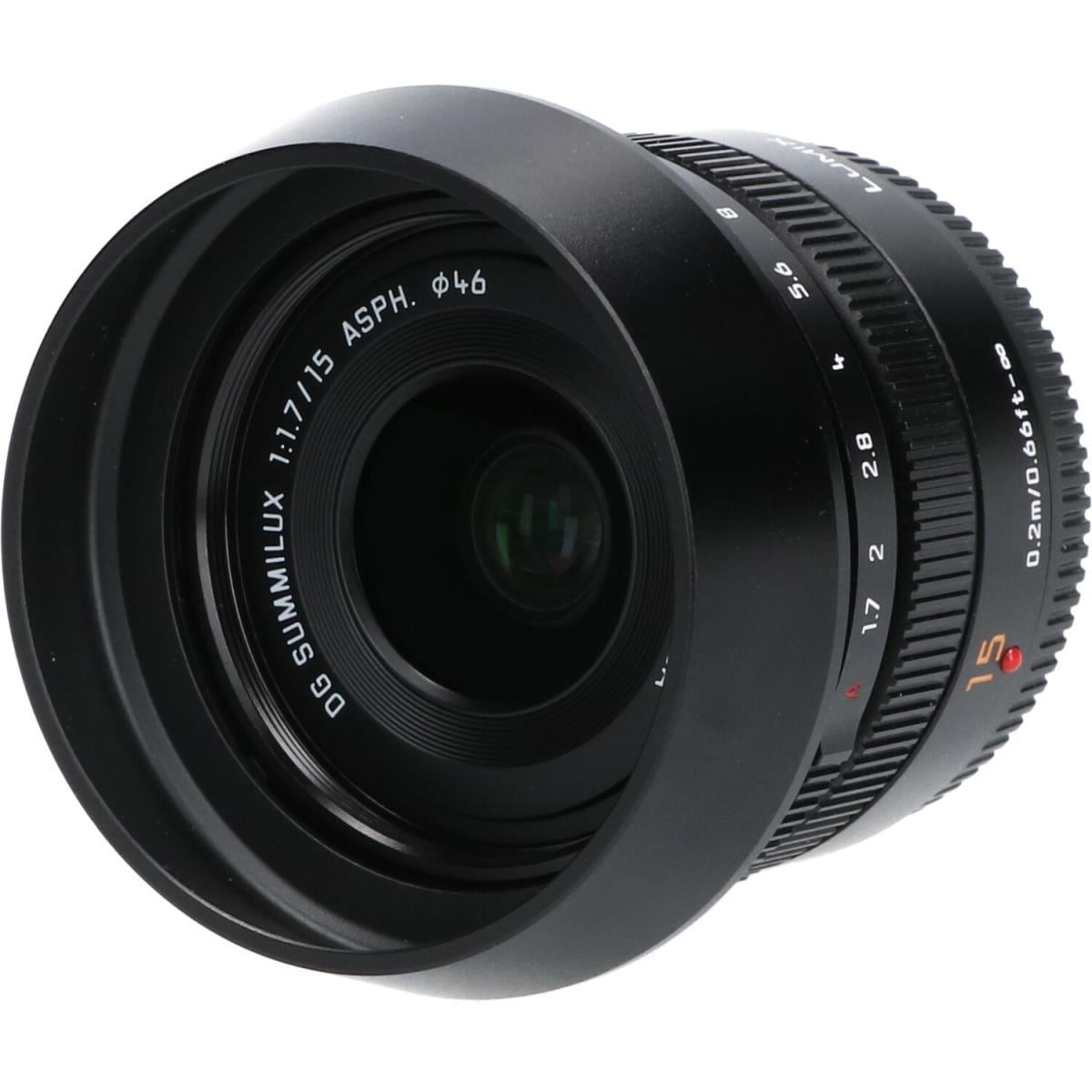 ＰＡＮＡＳＯＮＩＣ　ＤＧ　ＳＵＭＭＩＬＵＸ１５ｍｍ　Ｆ１．７ＡＳＰＨ