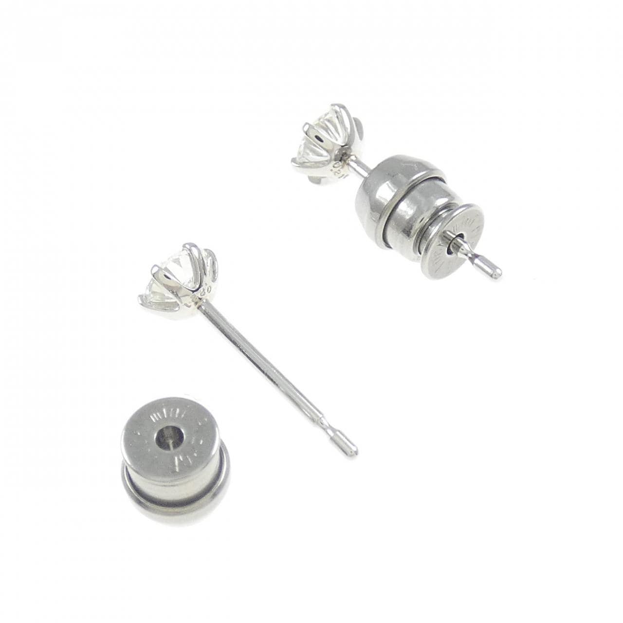 [Remake] PT/ST Diamond Earrings 0.210CT 0.221CT F VS2 EXT