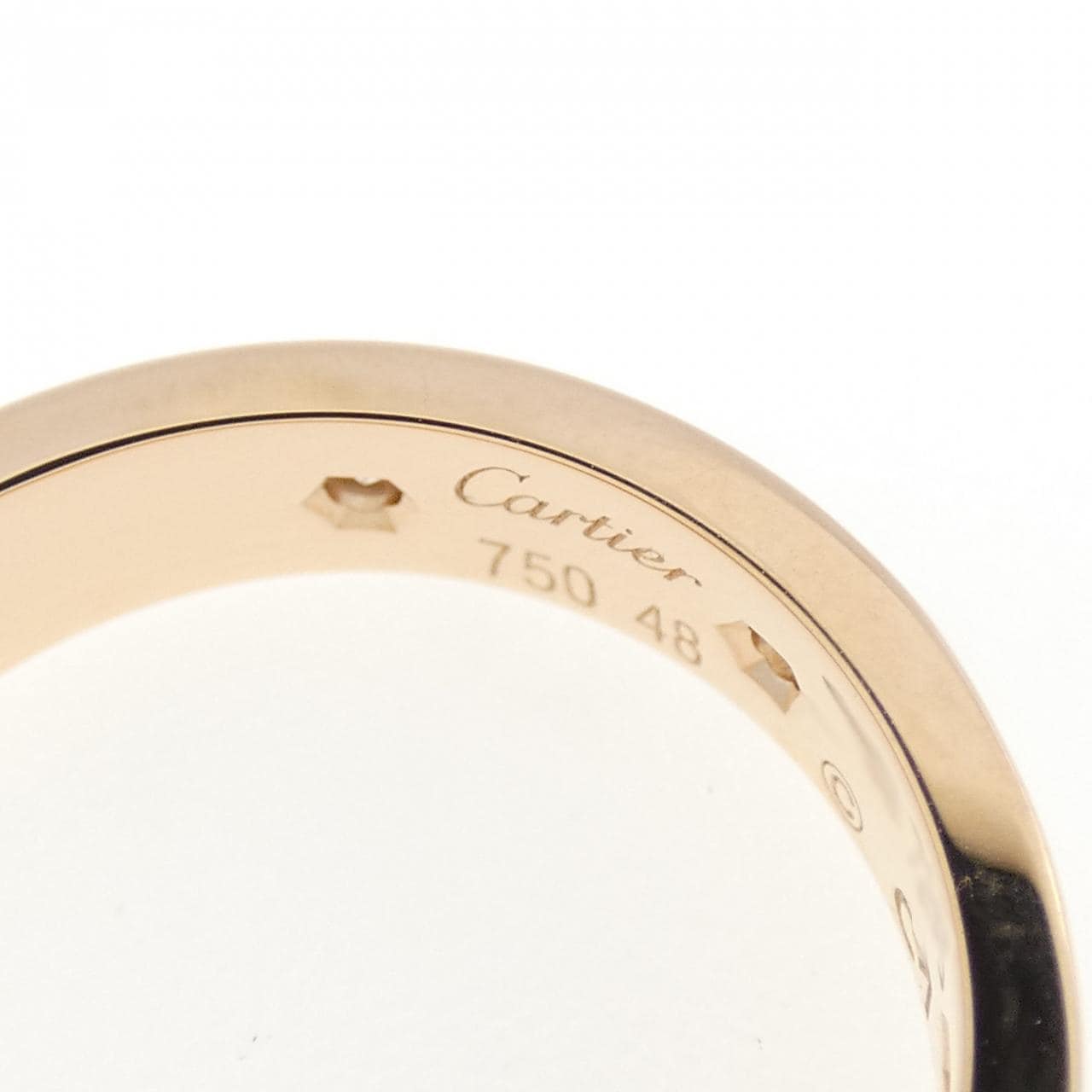 カルティエ ミニラブ フルダイヤ リング