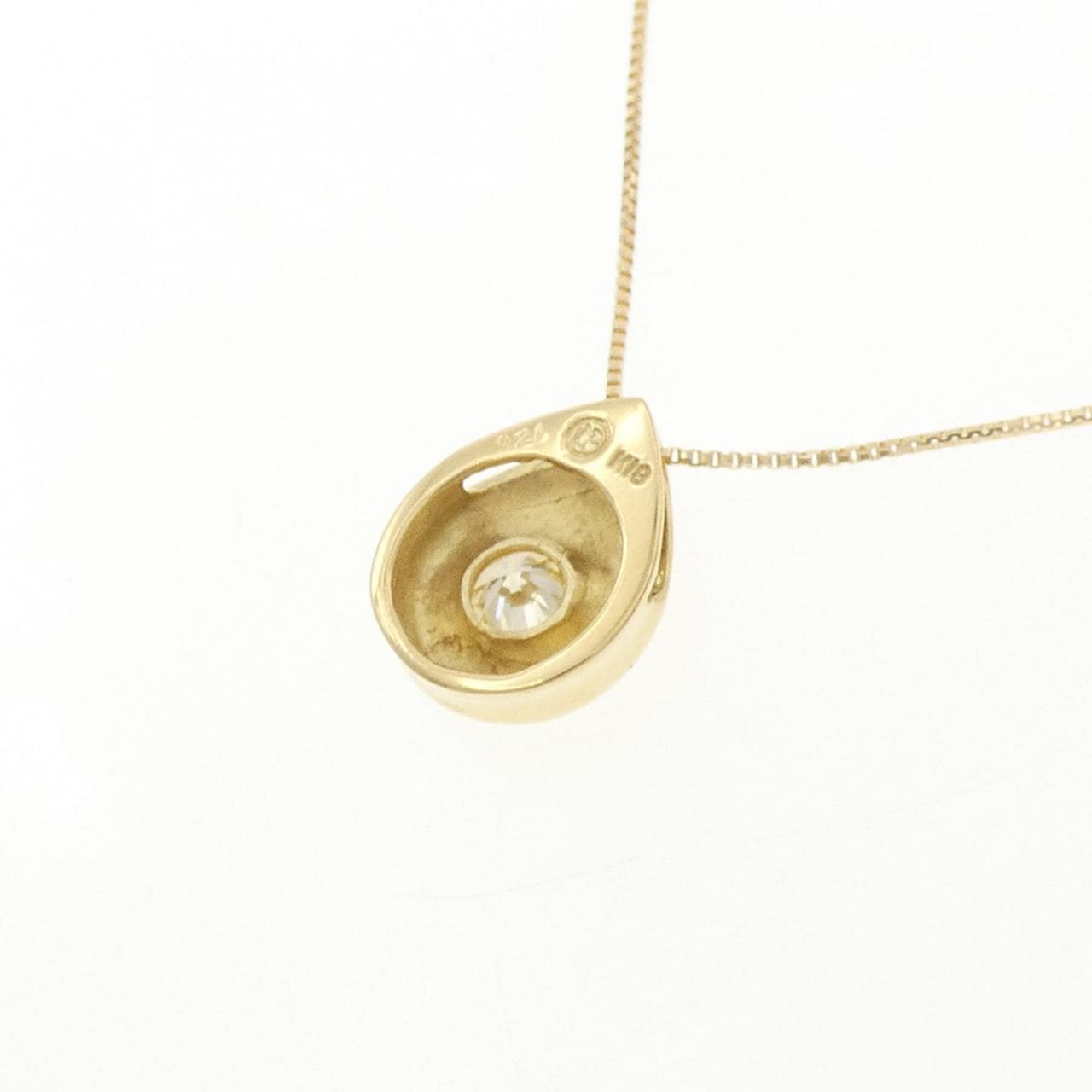 K18YG ダイヤモンド ネックレス 0.21CT