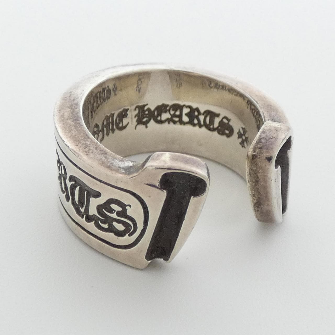 クロムハーツ CHROME HEARTS SCROLL LABEL LRG 2356 304 1521 RING