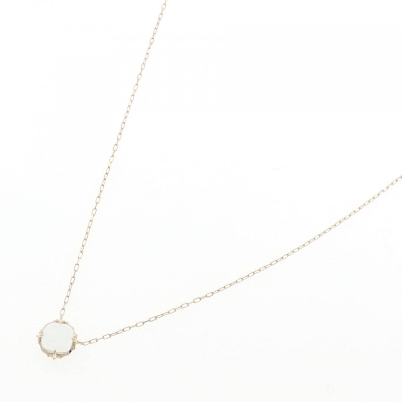 アガット アクアマリン ネックレス