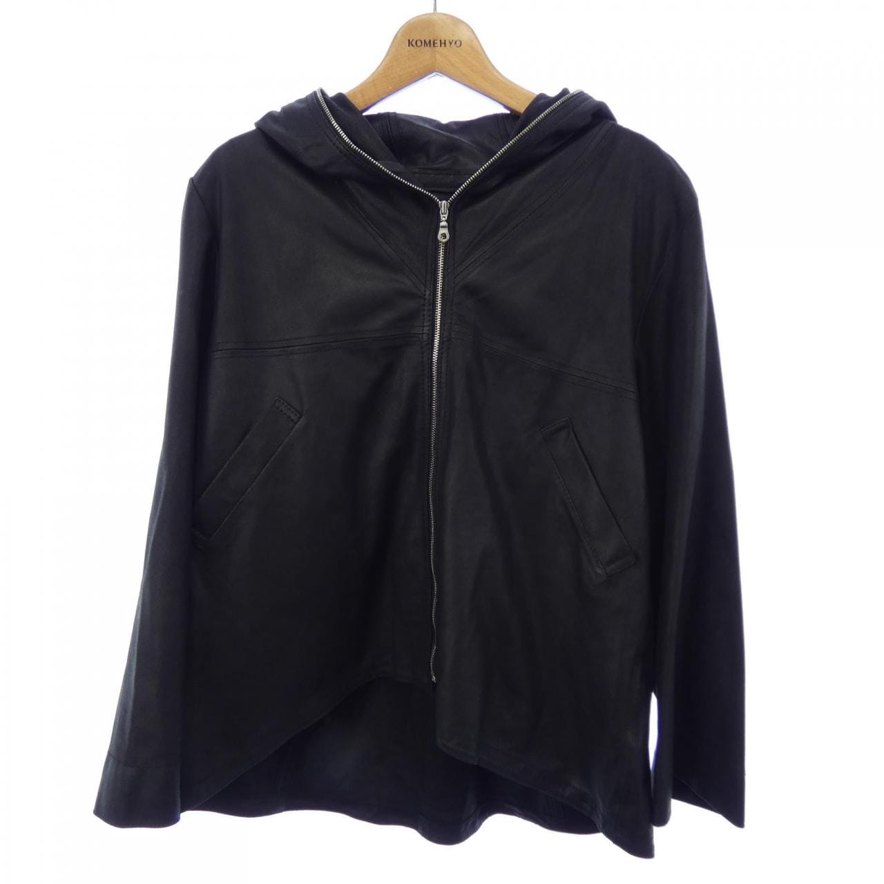 NAVY.WO レザージャケット