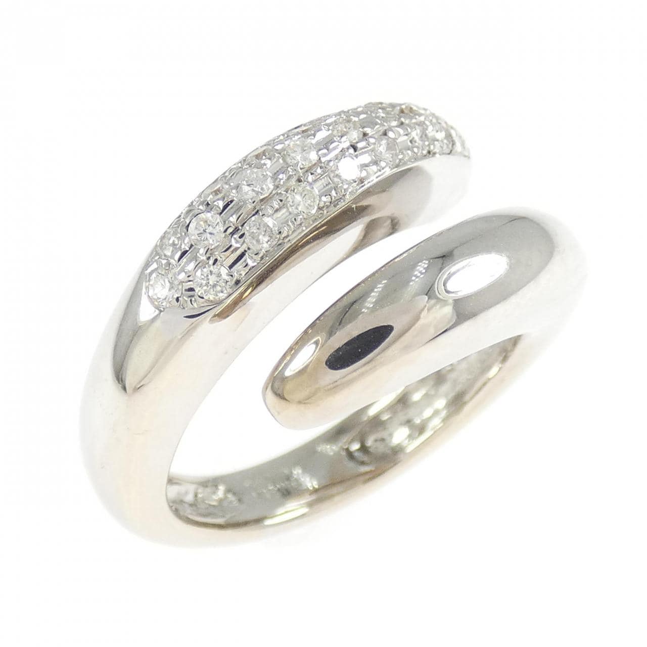 K18WG ダイヤモンド リング 0.29CT