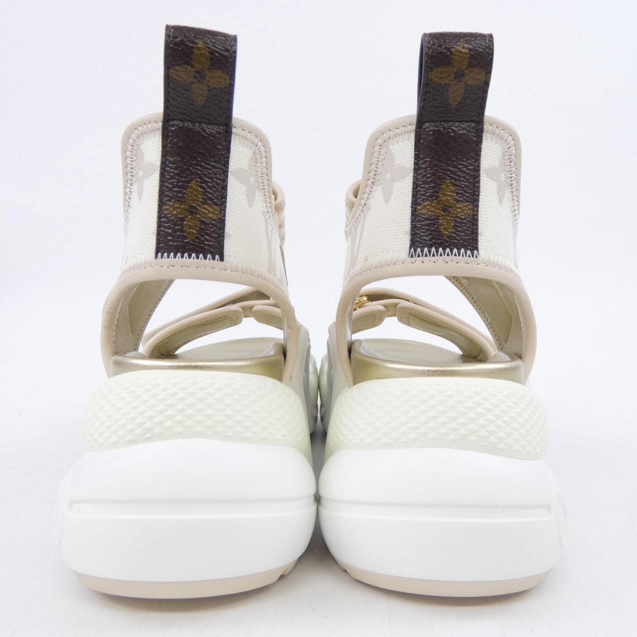 ルイヴィトン LOUIS VUITTON モノグラムデニム LVアークライトライン サンダル