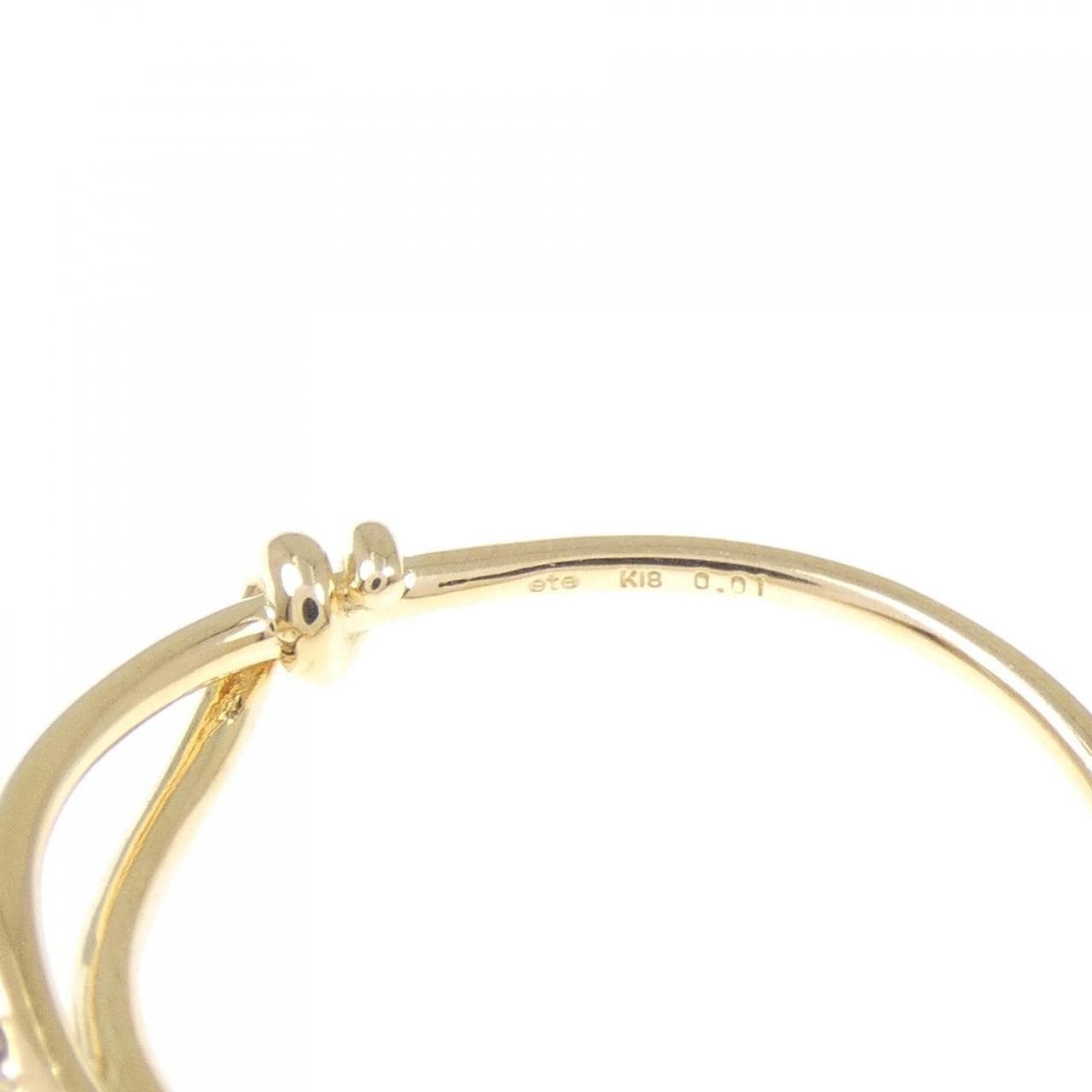 エテ ダイヤモンド リング 0.01CT
