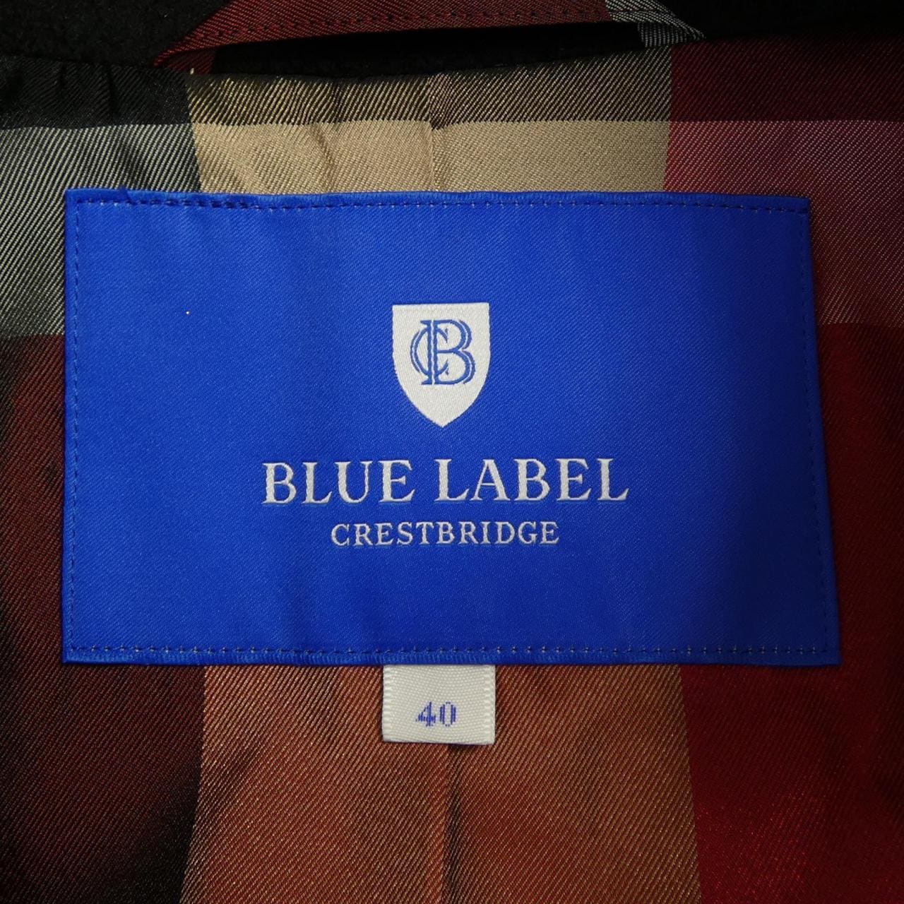 ブルーレーベルクレストブリッジ BLUE LABEL CRESTBRIDGE 55B30-678-09 コート