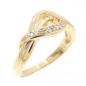 K18YG ダイヤモンド リング 0.04CT