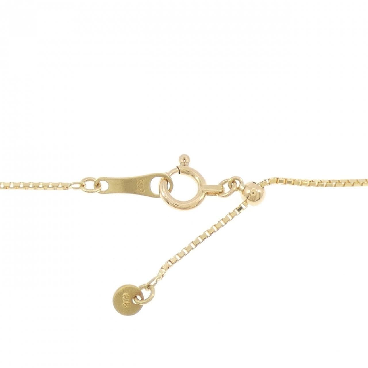 K18YG コンクパール ネックレス 1.40CT