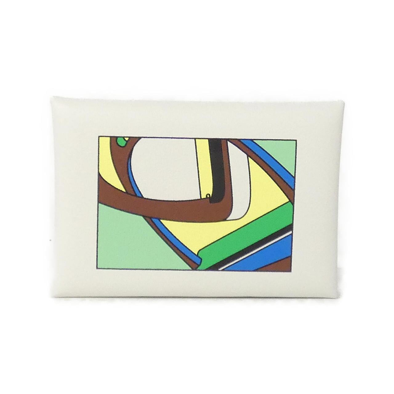 エルメス SELLE EN DESORDRES カルヴィ デュオ 084720CK コインケース