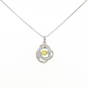 PT900/PT850 ダイヤモンド ネックレス 0.15CT